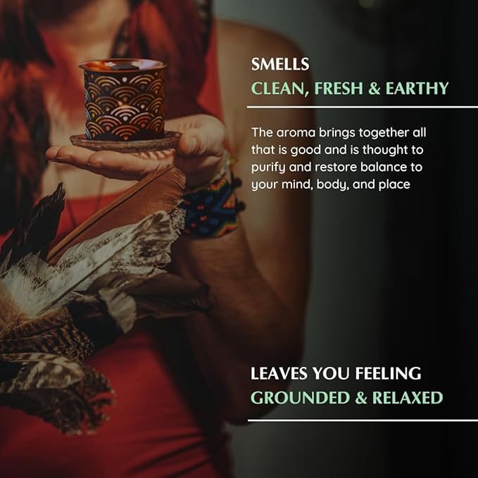 California White Sage Incense Bricks by Aromafume | 3x9 Bricks | Sage Incense for Cleansing Negative Energy & Protection | Sage for Smokeless Smudging & Spiritual Cleansing | Refill Pack