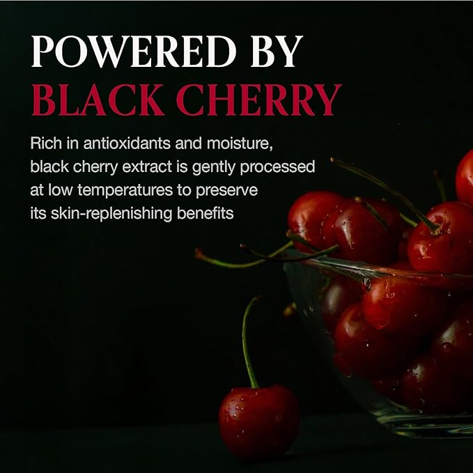 Comfort Hand Cream with Heart Keychain (1.01 fl oz) – Lightweight Moisturizer with Black Cherry Antioxidants, Shea Butter, and Almond Oil for Dry Skin