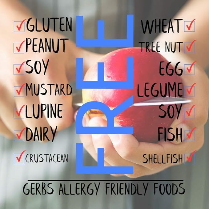 Gerbs Dried Cinnamon Sugar Apple Cubes 4 lbs. | Unsulfured, No Additives, Resealable Bag | Naturally Sweet & Spiced | Top 14 Allergen-Free