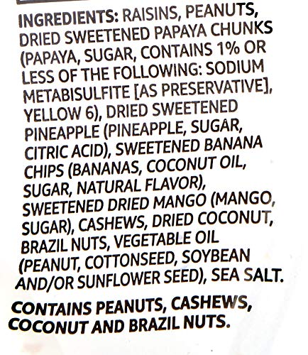 Amazon Brand - Happy Belly Tropical Trail Mix, 1 pound (Pack of 1)