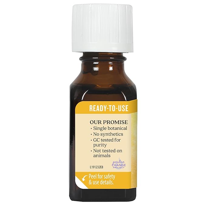 Aura Cacia Roman Chamomile in Jojoba Oil, 100% Pure Therapeutic Grade, 15ml