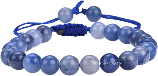 Energy Protection Crystal Handmade Adjustable Bead Bracelet Perfect for Men, Women’s Gift - Gemstone Healing Stretch Bracelet Pulsera Para Hombre Mujer Stocking Stuffer