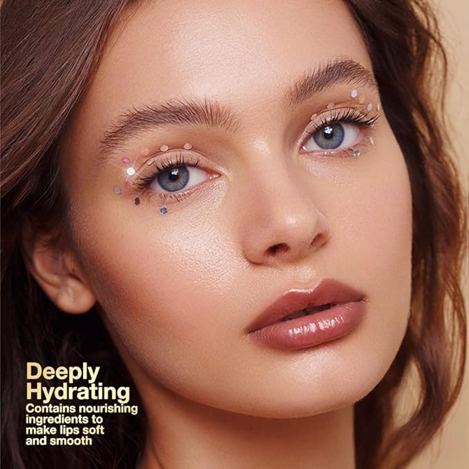 2Pcs Honey Tinted Lip Stain Lip Balm Lip Gloss, Sheer Hydrating Lip Stains Tint, Moisturizing Lip Color for All Skin Tones, Nourishing Lip Balm with a Hint of Natural Black Cherry Tint