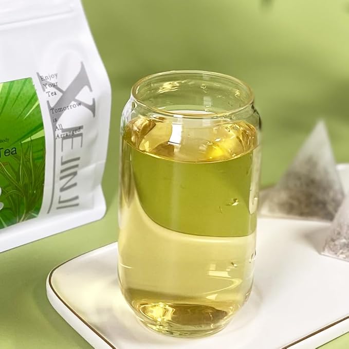 XIEJINJI Lemongrass Tea Bags, 40 Count - Premium Natural Lemongrass Herbal Tea, Caffeine-Free & Non-GMO, Supports Digestion & Relaxation