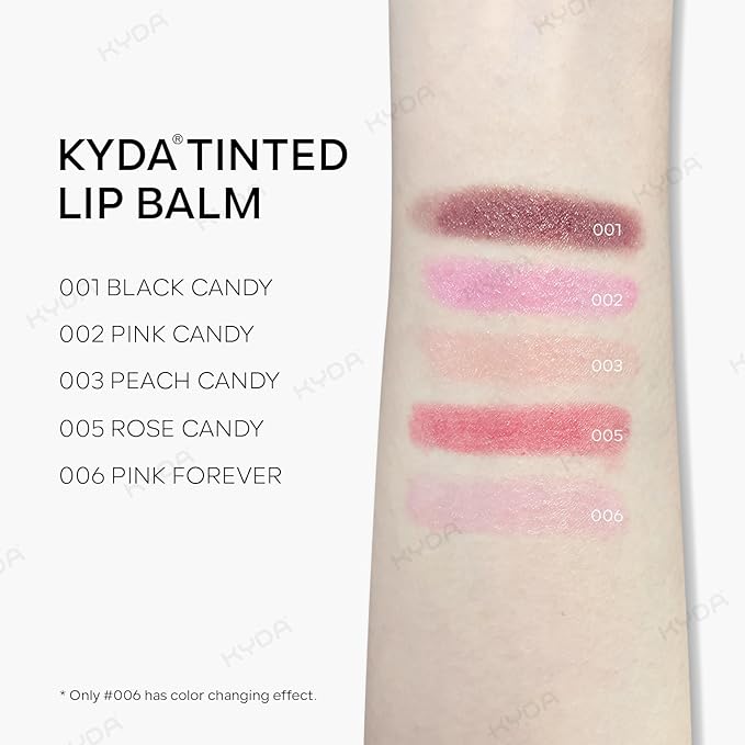 KYDA Honey Lipstick Tinted Lip Balm, Sheer Hydrating Honey Lipstick, with a Hint of Natural Sheer Tint, Moisturizing Lips Color, Nourishing Lip Balm
