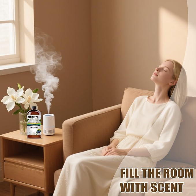 Gardenia Essential Oil, Gardenia Oil 16 Fl Oz 480ML for Diffuser Humidifier Yoga Cleaning DIY Candle Soap Making Essential Oils