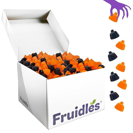 Fruidles Halloween Delicious Gummy JuJu Jelly Pumpkins Candy, Gluten-Free, Fun and Festive Holiday Snacking - Bulk (5 Pounds)