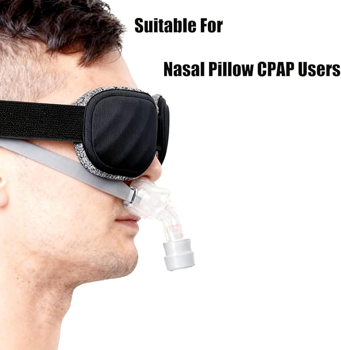 3D Sleep Mask for Women Men,Sleep Mask for Cpap Users Adjustable 100% Light Blocking,Eye Mask for Dry Eyes,Blind Fold for Side Sleeper Travel