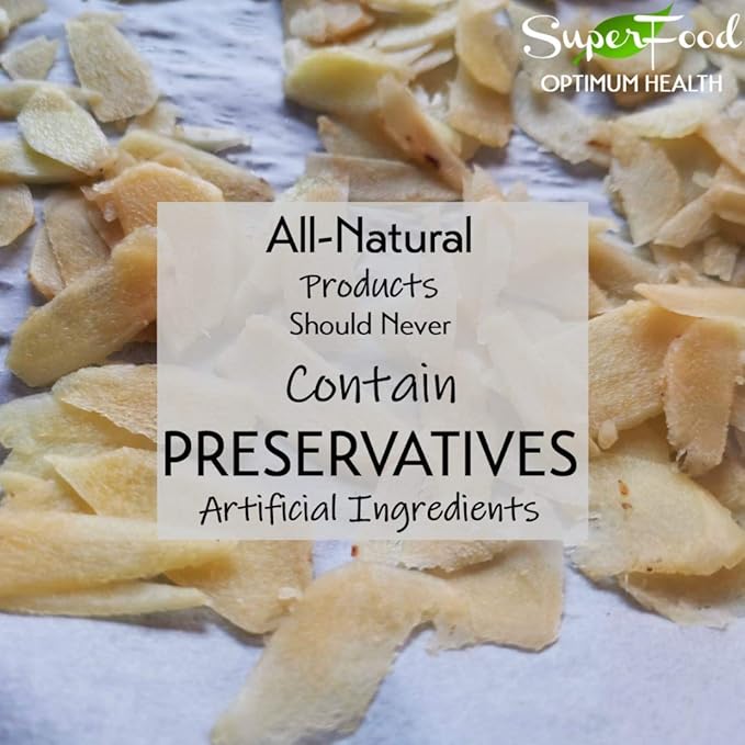 Gerbs Crystalized Dried Ginger 2 lbs. | Unsulfured, No Additives, Resealable Bulk Bag | Bold & Spicy Flavor | Top 14 Allergen-Free