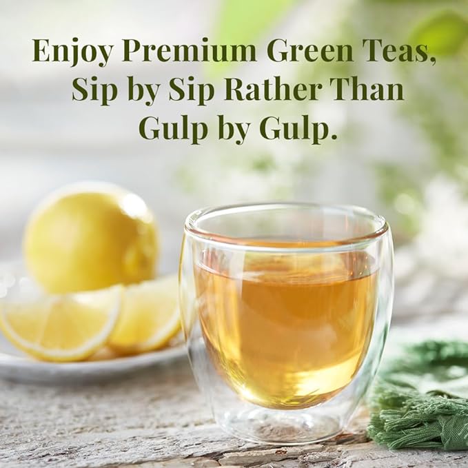 The Republic of Tea - Organic Turmeric Ginger Green Tea Tin, 50 Tea Bags, Naturally Caffeinated