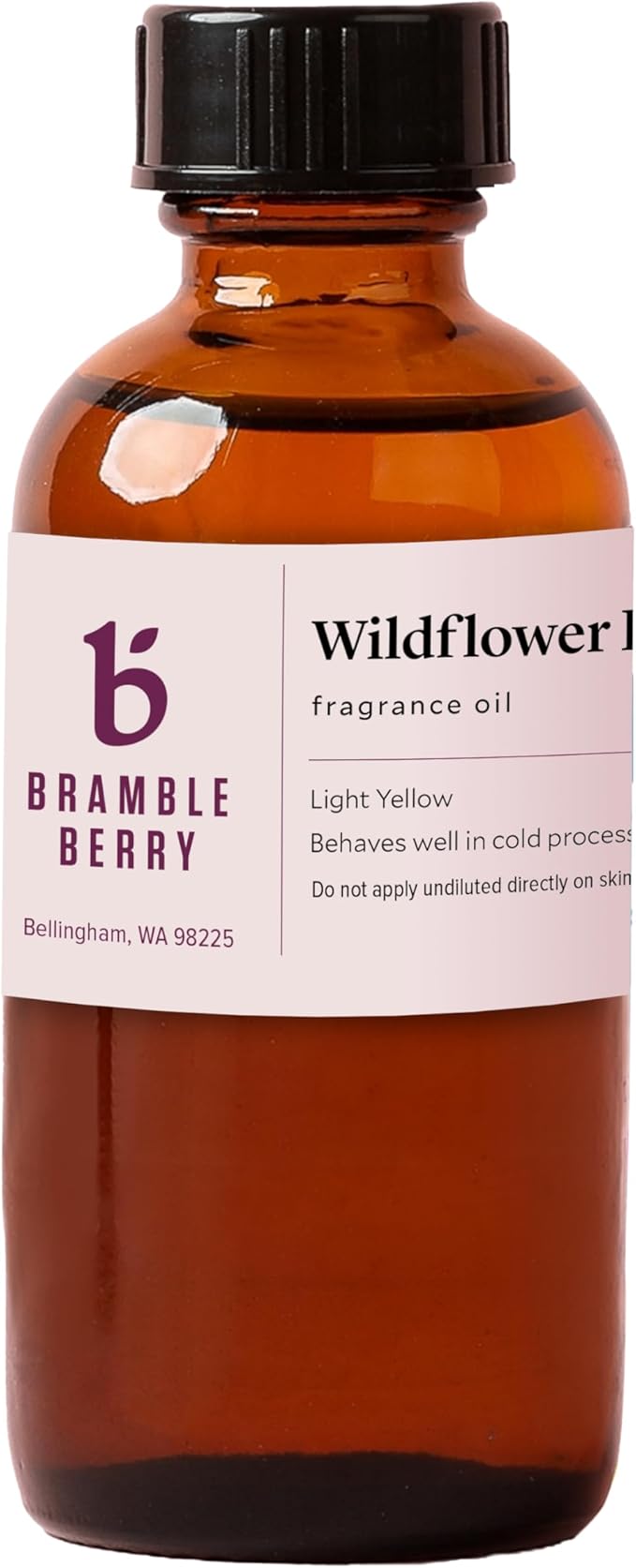 Bramble Berry Wildflower Breeze Fragrance Oil 2 oz | Fresh Floral Scent for Soap Making, Candles, Lotion, Bath Bombs & Perfume | Skin Safe, Vegan, Paraben & Phthalate Free