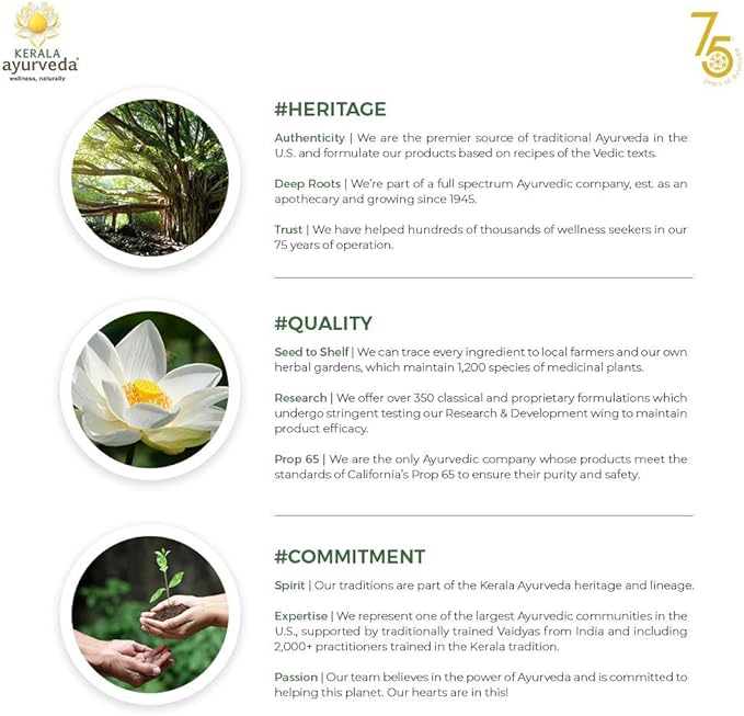 Kerala Ayurveda Bala Thailam - Ayurvedic Daily Massage Rejuvenative Oil for Body - Strengthens & Tones Muscles & Balances Vata, 6.8 Fl Oz