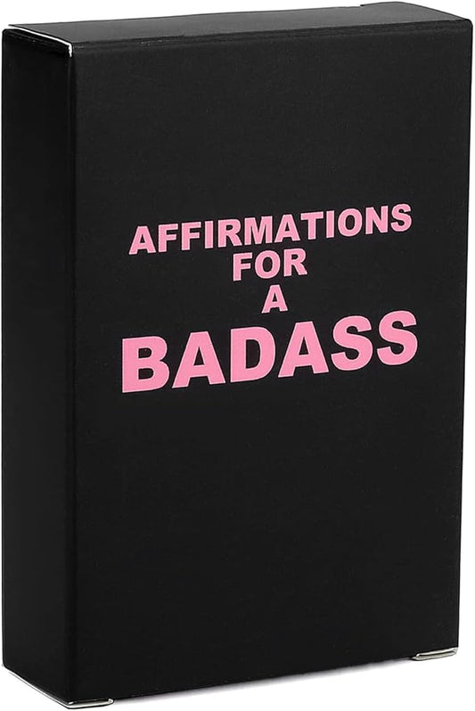 Badass Affirmation Cards - Daily Motivational and Inspirational Cards for Women
