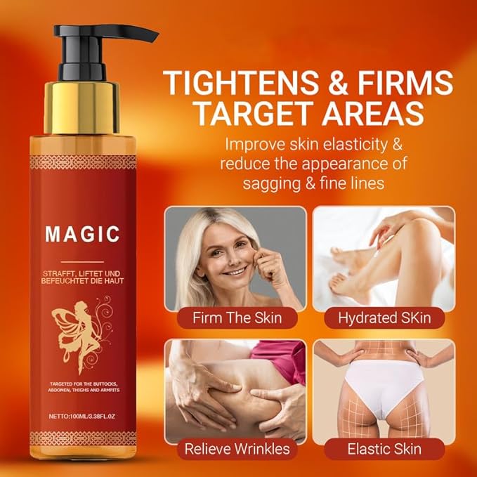 Firming Oil – Skin Tightening & Hydrating, Deep Moisturizing Body Oil for Smooth, Firm Skin