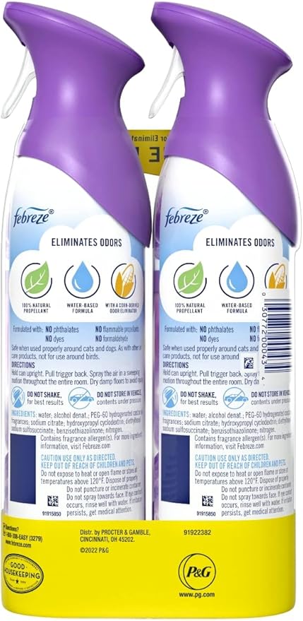 Febreze Air - Limited Edition - Lilac - Twin Package