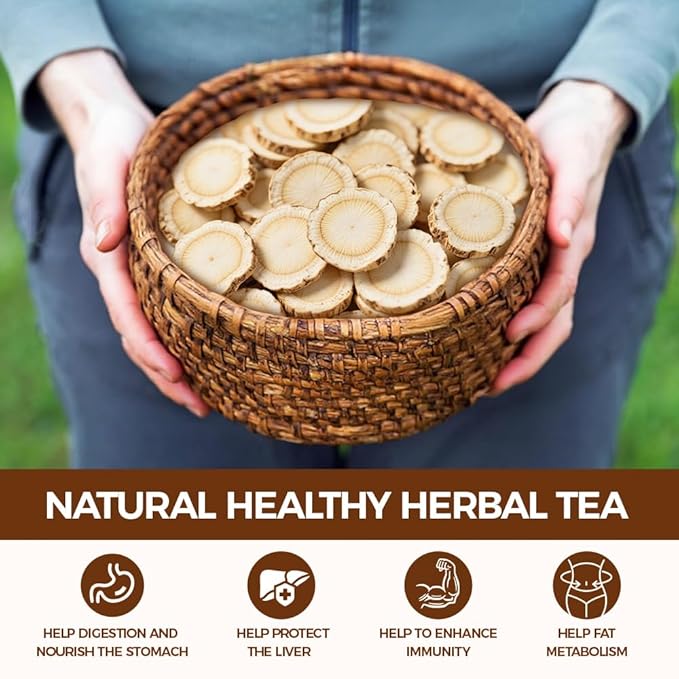 WOTIHA-Natural Licorice Root Tea 170g. 85 Herbal Tea Bags.Promote Respiratory Health，Non-GMO • Additive-Free • Caffeine-Free