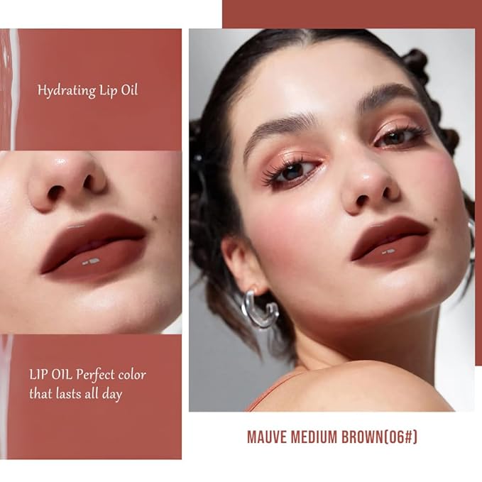 Lip Stain - Wipe-Off &Peel Off Lip Color | Waterproof, Long Lasting, Transfer-Resistant, Smudge-Proof Lip Tint | Easy Wipe Finish, High Pigment | All-Day Vibrant Kiss-Proof Lip Stain, Muted Terracotta