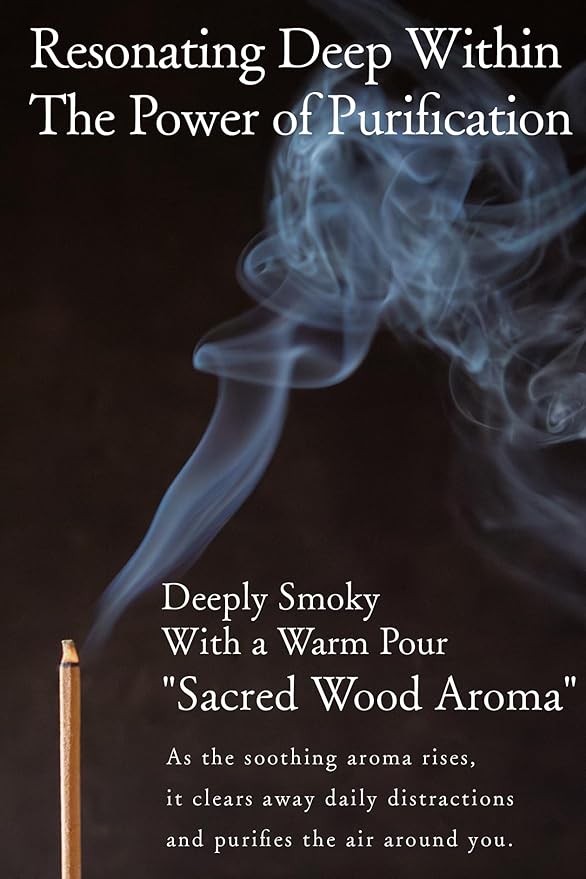 TOMORI Incense Sticks Palo Santo Approx 30pcs 100% Natural Wood Aroma Energy Cleansing No Synthetic Fragrance Yoga Meditation Stress Relief Japanese Incense