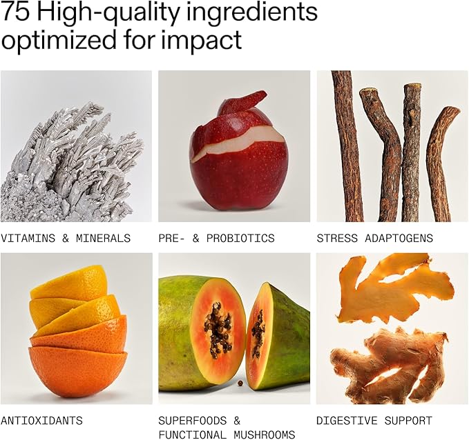 AG1 Greens Powder Supplement | Improve Gut Health | Multivitamin, Probiotic, Gluten Free, Vegan and Keto Friendly | 75 Vitamins (Athletic Greens) - Family Value Kit, Classic Formula