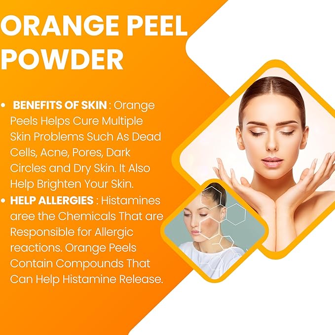 Herbs Botanica Dried Orange Peel Organic Cut & Sifted Naural Orange Zest for Herbal Tea Culinary Delights and Wellness Vegan, Non GMO & Gluten Free 8 oz