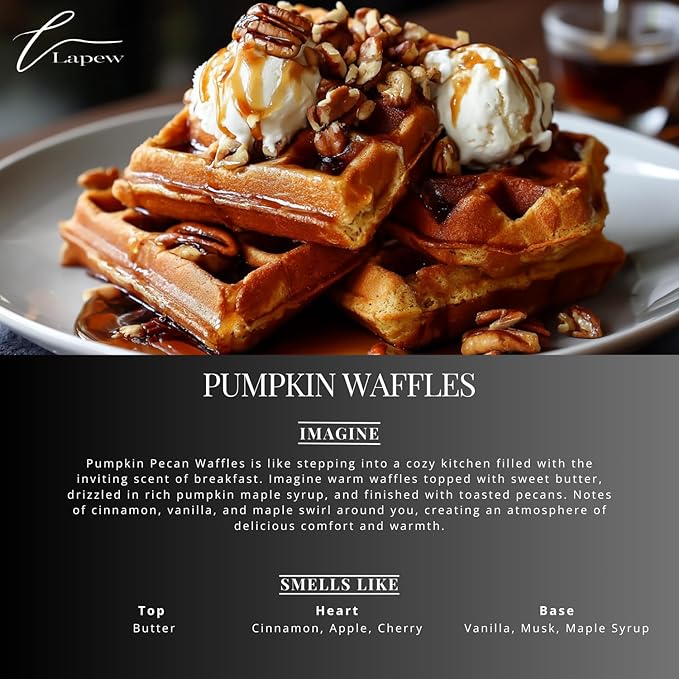 Car Air Freshener Diffuser – 2 Pack Hanging Air Freshener Diffuser (.34 Oz, Pumpkin Waffles (Pumpkin Pecan Waffles))