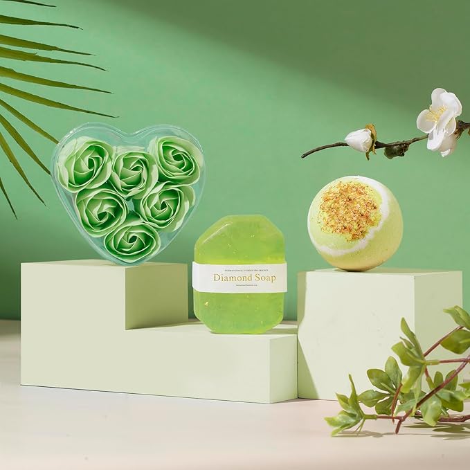 Birthday Gifts for Women Mom Her Friend Sister Wife Grandma,Self Care Get Well Soon Care Package Box,Unique Relaxing Bath Spa Gift Basket Set,Christmas Gifts for Women Mom Wife Grandma Friends Sister