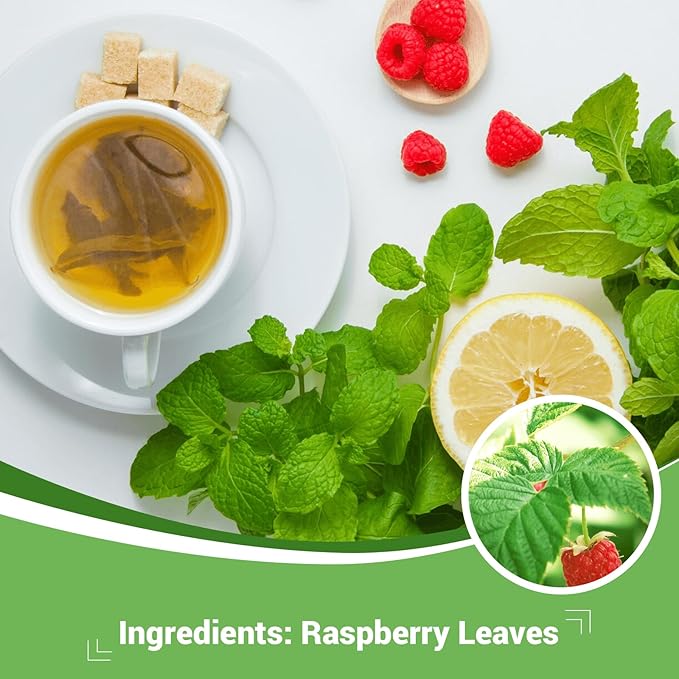 Raspberry Leaf Herbal Tea - 40 Teabags