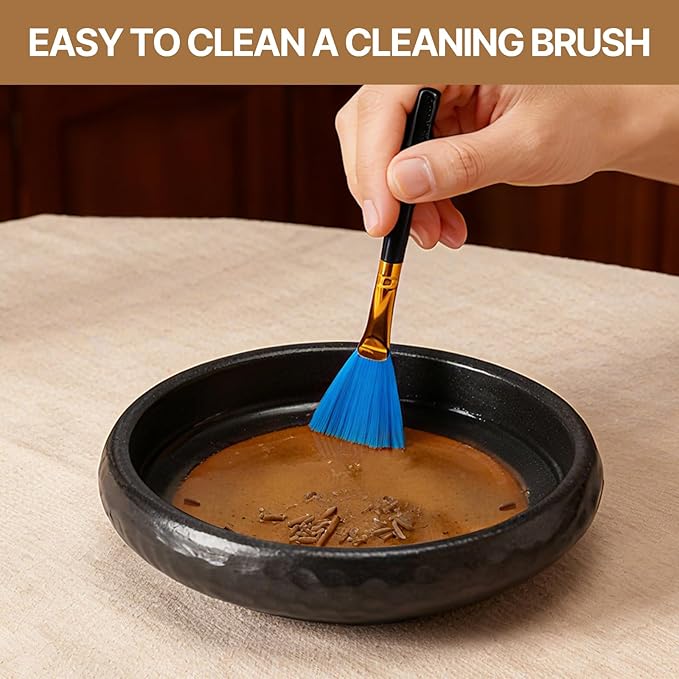 Ceramic Incense Burner,Handmade Incense Stick Incense Burner Reflux Burner,Sage, Coil Incense, Ash Catcher, Smudge Bowl for Yoga Meditation Room Décor,Crack Yellow