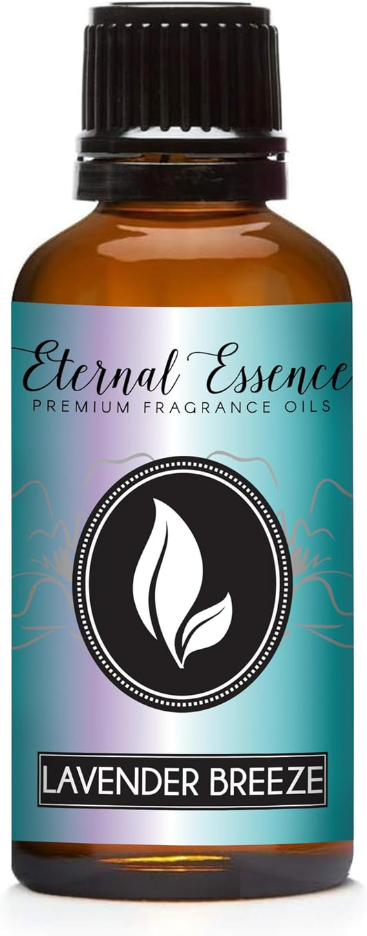 Eternal Essence Oils Lavender Breeze 30ml Premium Fragrance Oil - for Candle, Soap Making, Aromatherapy, Diffusers, Home Care, & Humidifiers