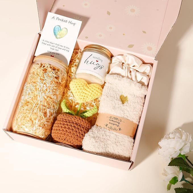 Get Well Soon Gift Baskets for Women After Surgery, Care Package, Sympathy Gift Baskets, thinking of you gifts, Encouragement, Surgery Recovery gifts For Mom Her Friend Sister Wife