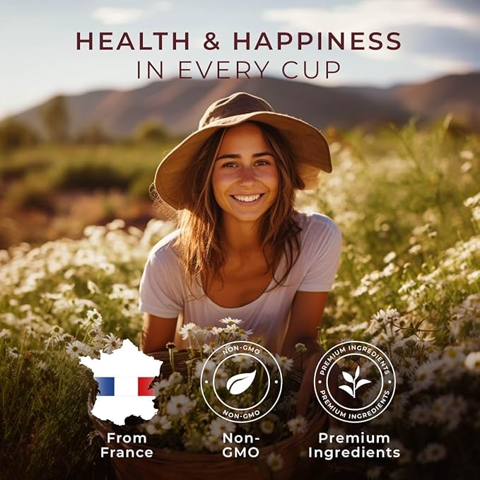 Gya Tea Co Dreamtime Herbal Tea Pod (16 ct) - Decaf Soothing Tea Blend of Chamomile & Lavender for Good Night's Rest of Calming & Relaxing