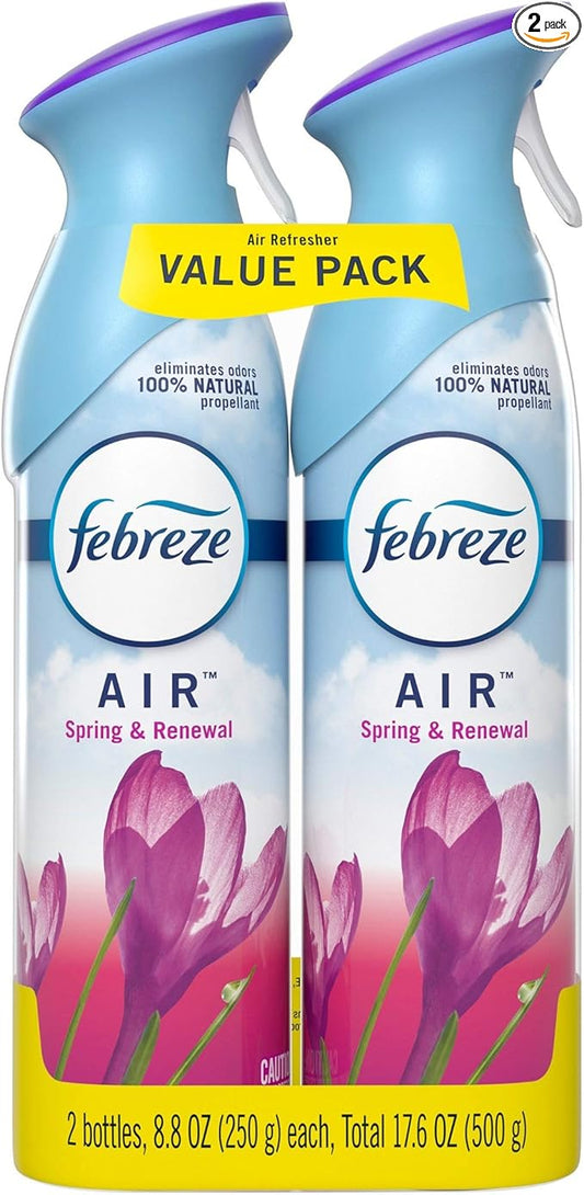 Febreze Air Spring Spray Pack, 8.8 Ounce (Pack of 2)