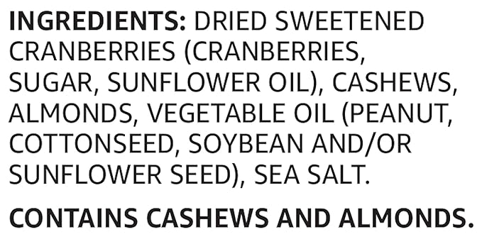 Amazon Brand - Happy Belly Cranberry & Nuts Trail Mix, 2.5 pound (Pack of 1)