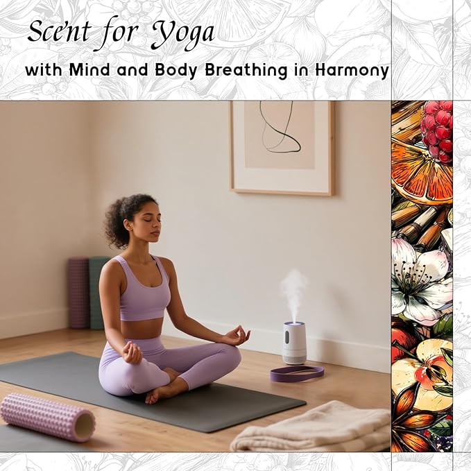 HIQILI Glam Girl Diffuser Oil, Long-Lasting Refill for Diffusers & Humidifiers, Hotel-Grade Scent Suitable for Home Use - 0.34 Fl Oz