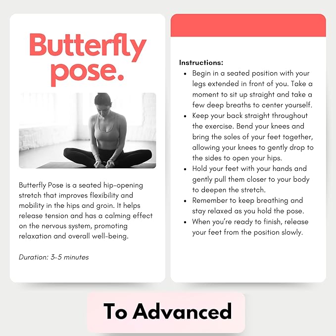 CATCHYOURDREAMS Somatic Therapy Exercise Cards: 42 Simple Practices to Reduce Stress, Release Tension, and Reconnect with Your Body Anytime, Anywhere