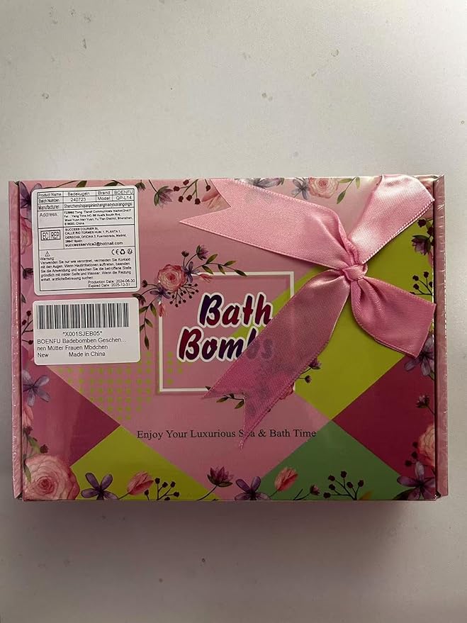 Bath Bombs for Women Relaxing Gifts Set 12 Handmade Organic Bath Bombs Amazing Present for Her, Wife, Girlfriend, Mother