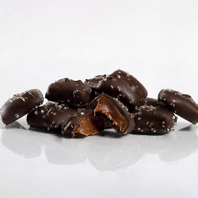 Sanders Fine Chocolate Dark Chocolate Sea Salt Caramel Mini Bites, 3.75 oz.