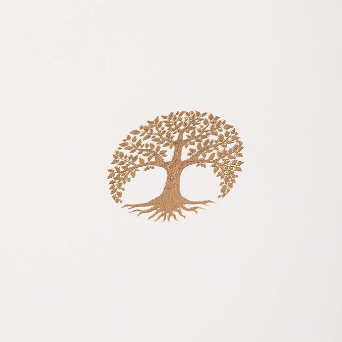 Graphique Box of Cards, Tree - Includes 10 Cards with Matching Envelopes and Storage Box, Cute Stationery Made of Durable Heavy Cardstock, Cards Measure 3.25" x 4.75"