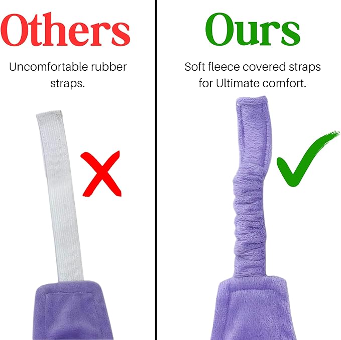 Weighted Lavender Eye Mask for Sleeping, Relaxation, Meditation & Self-Care – Aromatherapy Lavender Eye Pillow – Calming Spa Gift for Women, Men, Mom, Dad