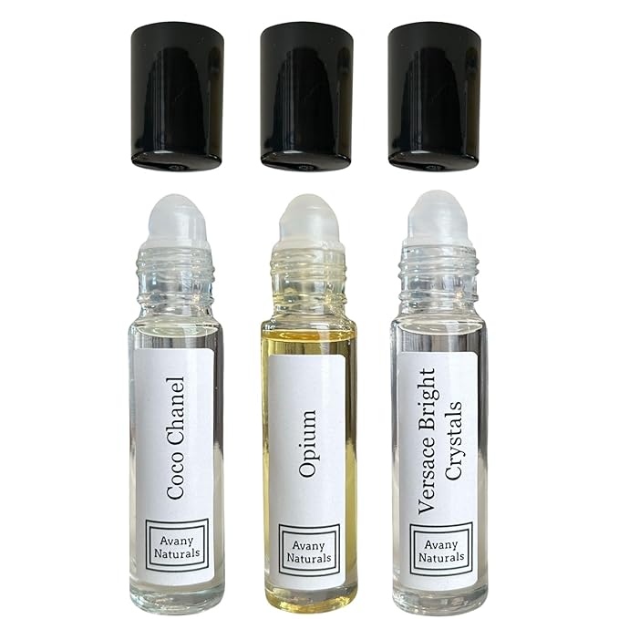 3 Pc Womens Gift Set, Fragrance Oil For Women, Roll On Body Oil, Perfume Samples, Fragrance Oil, Gift For Her, Perfume Oil Sampler, Gift Box (Sexy)
