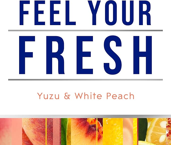 Glade PlugIns Refills Air Freshener, Scented and Essential Oils for Home and Bathroom, Yuzu & White Peach, Fresh Collection 3.35 Fl Oz, 5 Count
