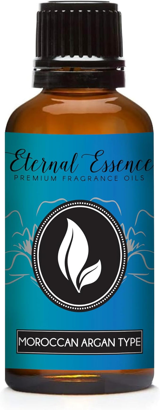Eternal Essence Oils Moroccan Argan Type 30ml Premium Fragrance Oil - for Candle, Soap Making, Aromatherapy, Diffusers, Home Care, & Humidifiers