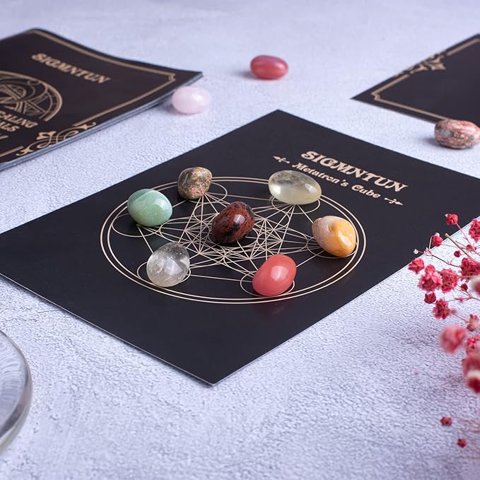 Polished Multicolor Healing Crystal Stone Set, 72 Pcs, 0.5" Handpicked Tumbled Stones for Healing, Reiki, Meditation, Crafting, Home Decor, Ethically Sourced, Multicolor