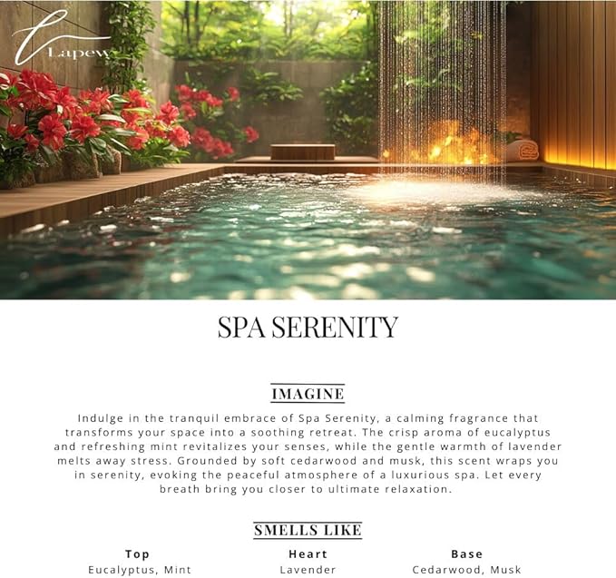 Car Air Freshener Diffuser – 2 Pack Hanging Air Freshener Diffuser (.34 Oz, Spa Serenity)