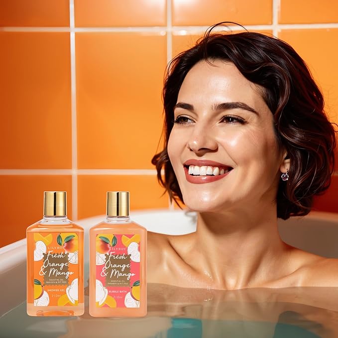 Christmas Gifts for Women - 23-Piece Bath & Body Gift Basket Set for Women, Bath Gift Set, Spa Gift Basket Set | Mothers Day Gifts for Mom, Valentine's, Birthday Gifts, All Occasion Present for Her