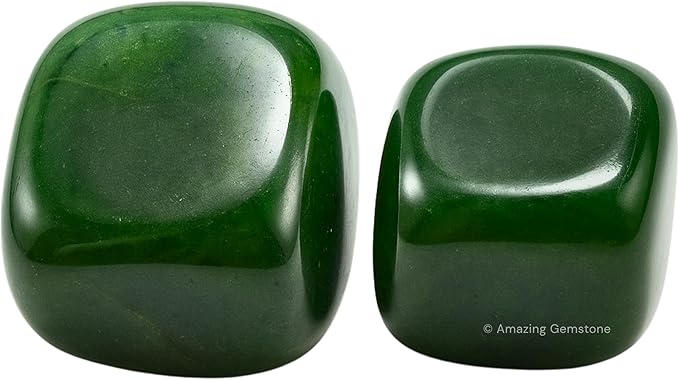 Amazing Gemstone Dark Green Aventurine Crystals and Healing Stones Tumbled - 1000+ Carats Dark Green Aventurine Stone, Healing Stones for Energy Balance, Premium Polished Gems Rocks for Meditation
