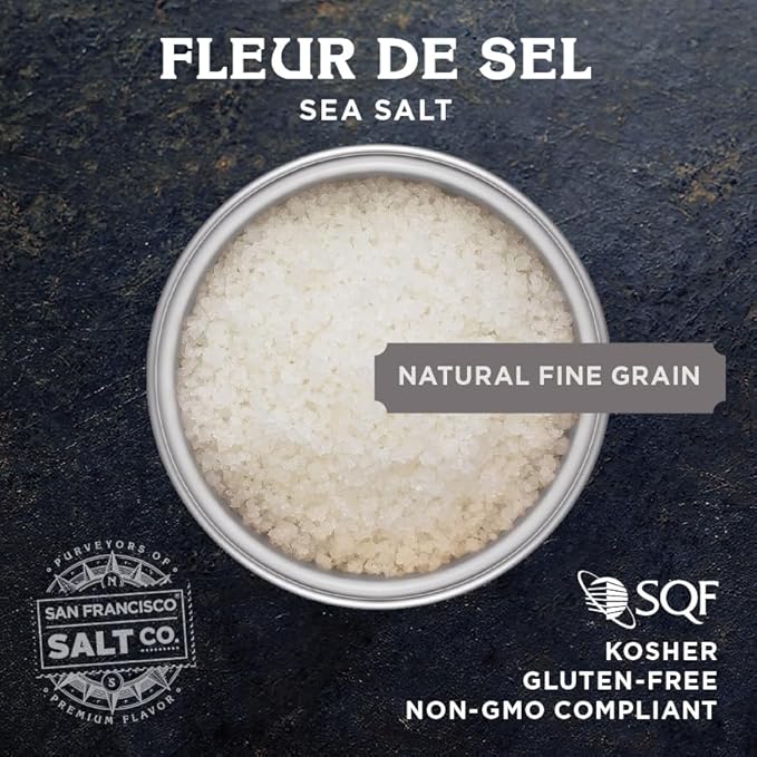 Fleur de Sel de Guérande - 2 lb. Bag French Sea Salt by San Francisco Salt Company