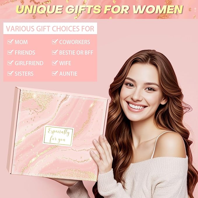 Happy Birthday Gifts for Women Self Care Gift, Relaxing Care Package Spa Gift Basket, Valentines Day, Mothers Day, Christmas, Birthday Gifts for Women Mom Her Friend Sister Wife