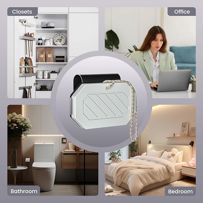 Long Lasting Car Air Freshener, 2-in-1 Magnetic Visor Clip & Hanging air freshener for car, Non-Toxic Cars Perfume Diffuser - OpenAir