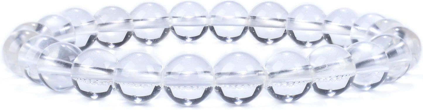 Cherry Tree Collection - Small, Medium, Large Sizes - Gemstone Beaded Bracelets For Women and Men - 8mm Round Beads